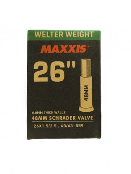 Maxxis dviračio kamera 26 x 1.50/2.50 Schrader 48mm